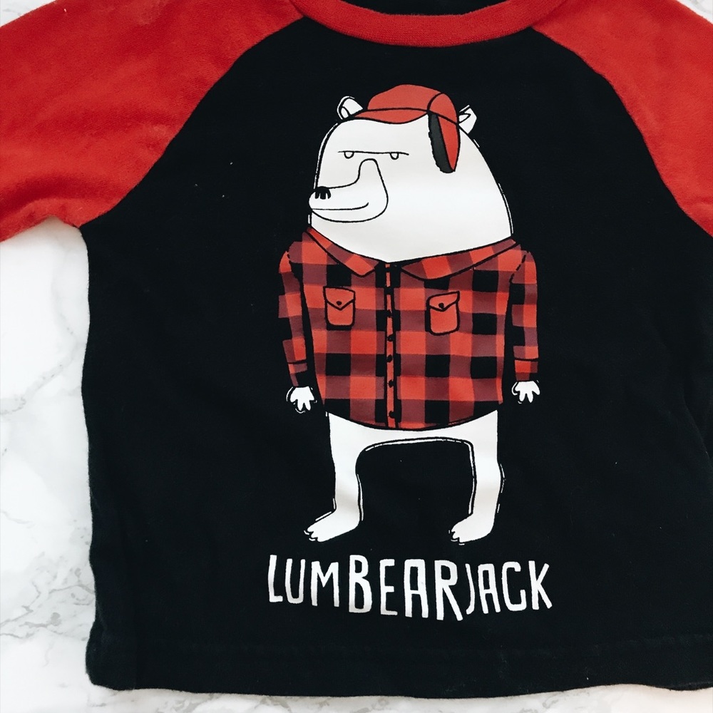 Baby Boy's Baseball Tee - Lumbearjack